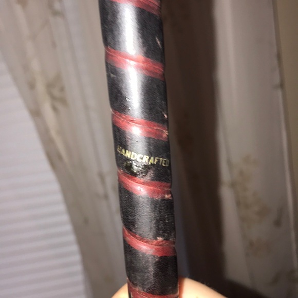 Vintage golf club,original leather,hickory wood - Picture 2 of 3